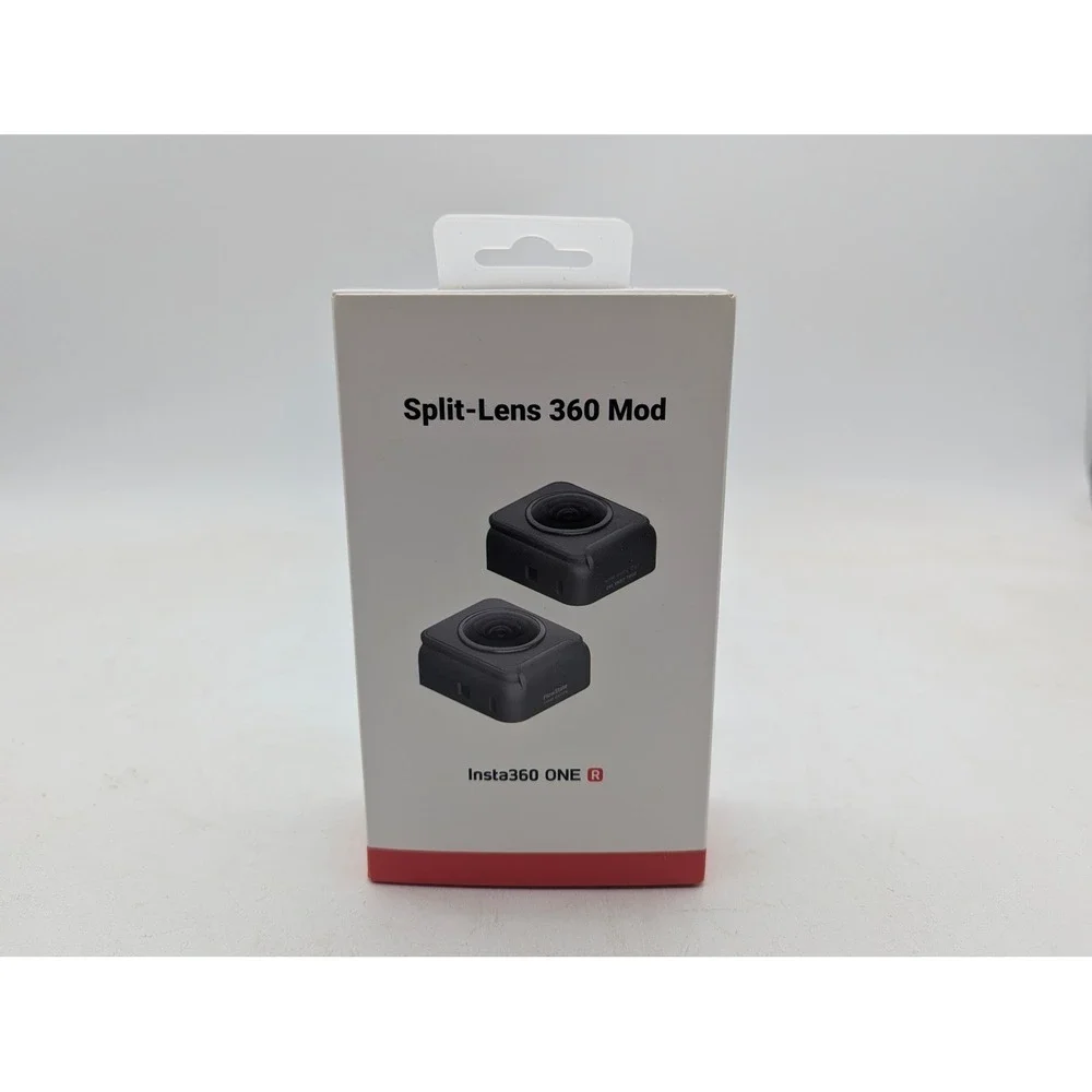 Insta360 Split-Lens 360 Mod Unisex OS Black New CINORCC/B ONE R Accessory